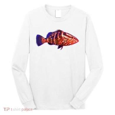 Wildlife Funky Grouper Long Sleeve Shirt