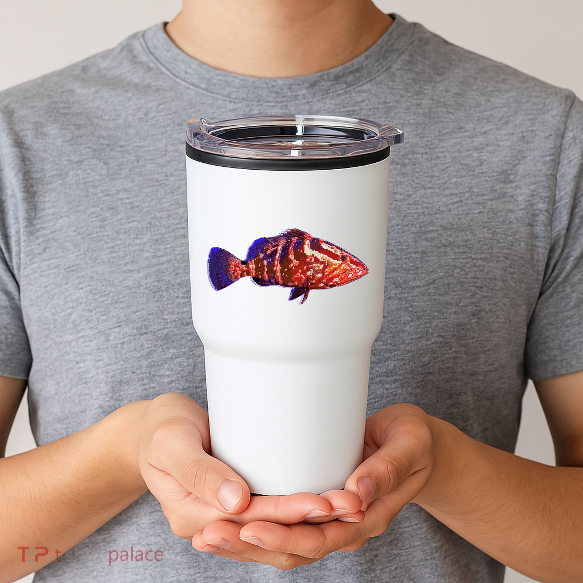 Wildlife Funky Grouper Tumbler