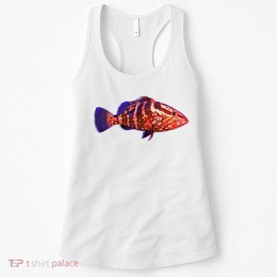 Wildlife Funky Grouper Women's Tank Top