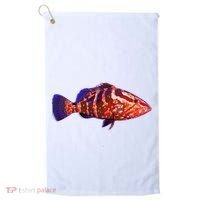 Wildlife Funky Grouper Golf Towel thumb 0