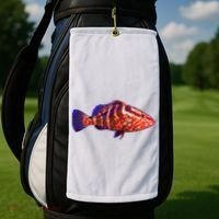 Wildlife Funky Grouper Golf Towel thumb 2