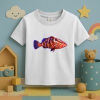 Wildlife Funky Grouper Toddler T-Shirt thumb 3