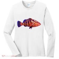 Wildlife Funky Grouper Women's Long Sleeve Shirt thumb 0