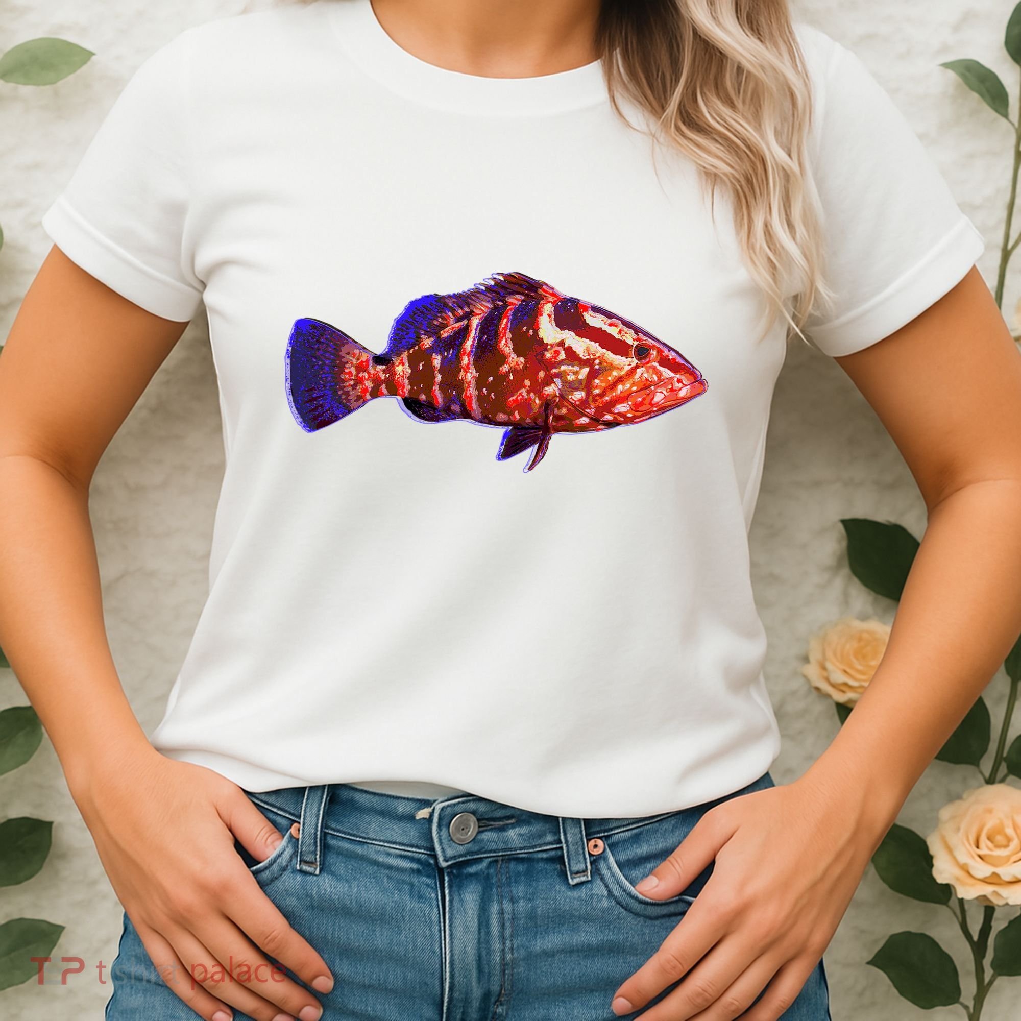 Wildlife Funky Grouper Women's T-Shirt
