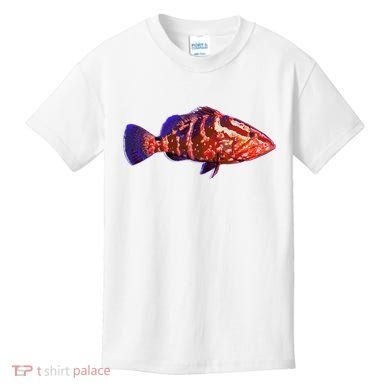 Wildlife Funky Grouper Kids T-Shirt