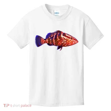 Wildlife Funky Grouper Kids T-Shirt