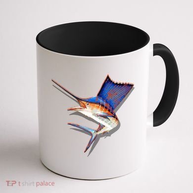 Wildlife Funky Sailfish Coffee Mug back