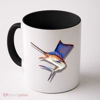 Wildlife Funky Sailfish Coffee Mug thumb 0