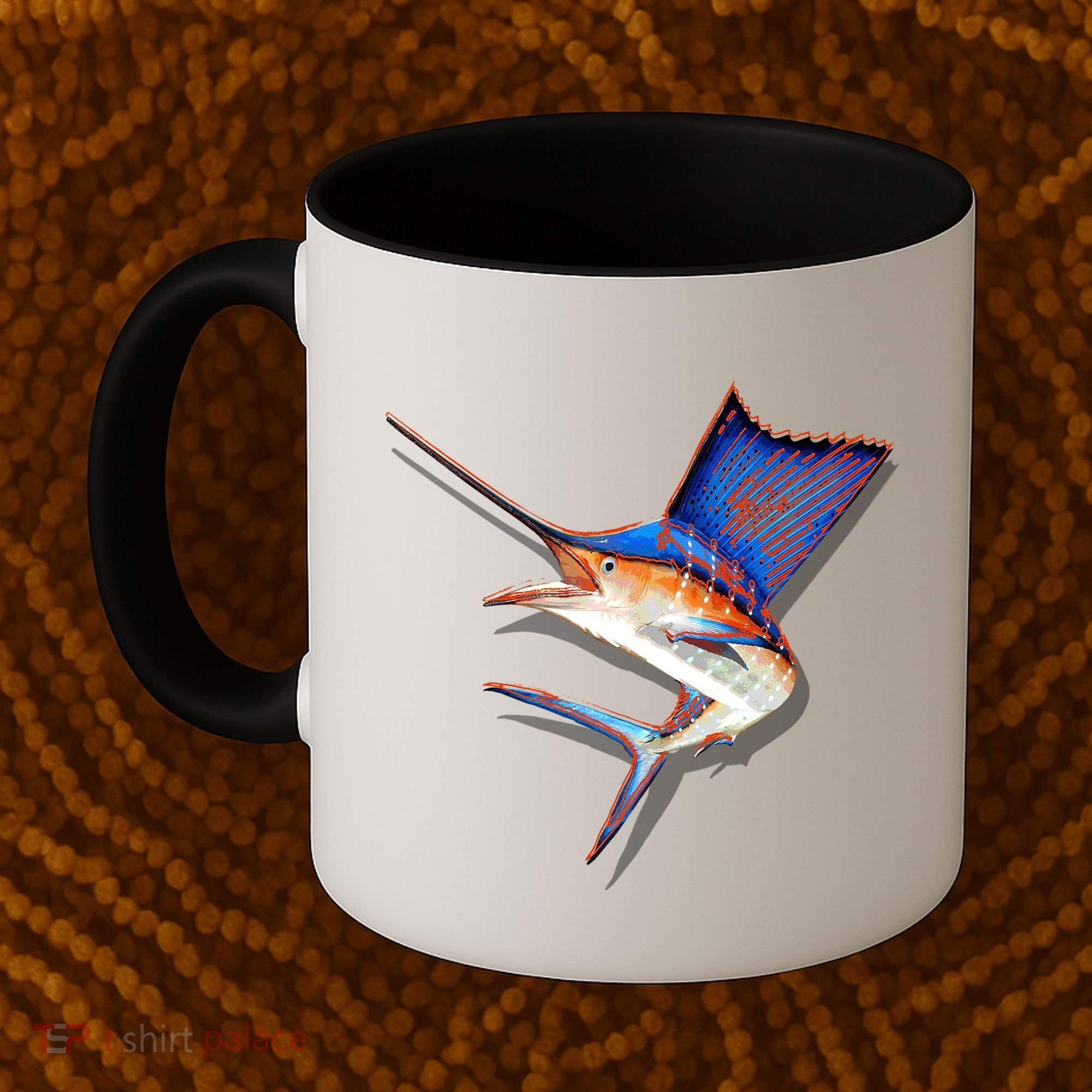 Wildlife Funky Sailfish Coffee Mug