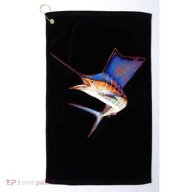 Wildlife Funky Sailfish Golf Towel