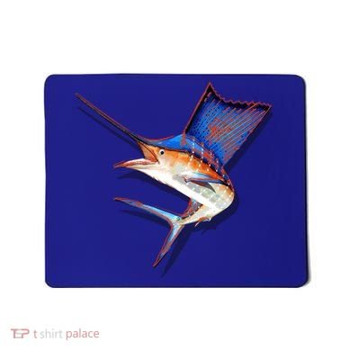 Wildlife Funky Sailfish Mousepad