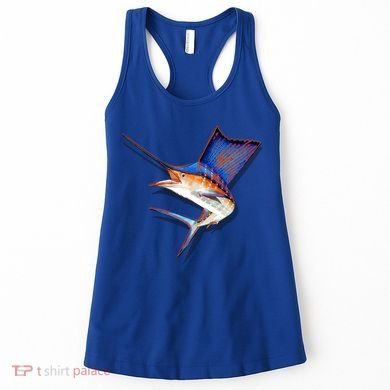 Wildlife Funky Sailfish Women's Tank Top