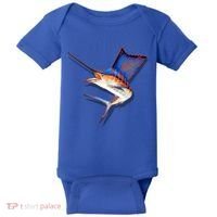 Wildlife Funky Sailfish Baby Bodysuit thumb 0