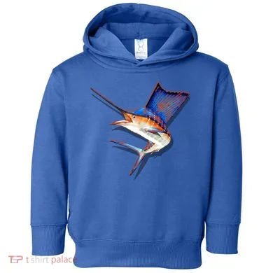 Wildlife Funky Sailfish Toddler Hoodie