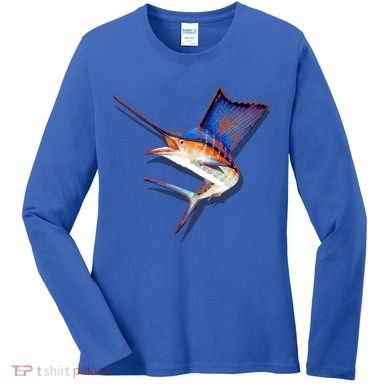 Wildlife Funky Sailfish Women's Long Sleeve Shirt