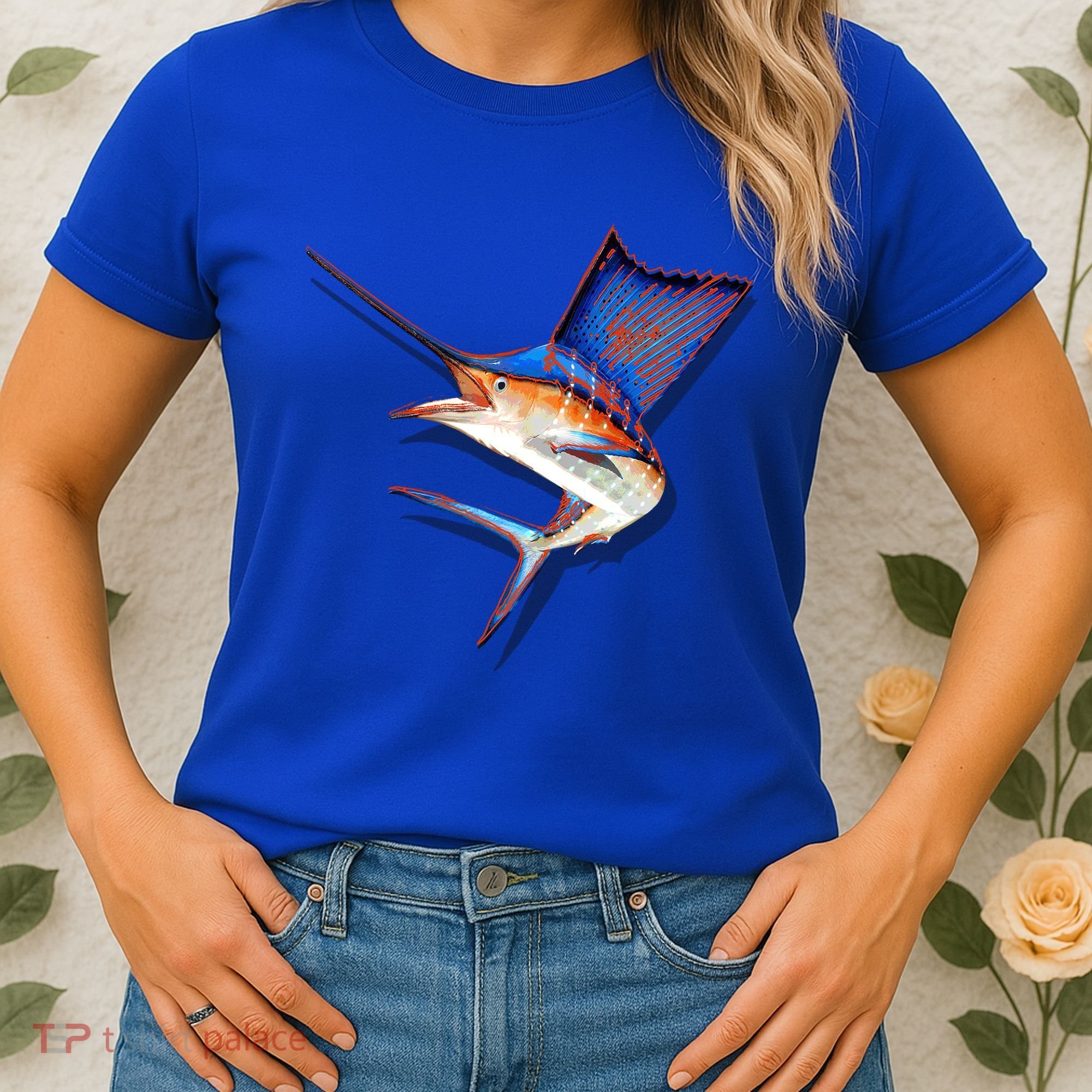 Wildlife Funky Sailfish Women's T-Shirt