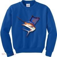 Wildlife Funky Sailfish Kids Sweatshirt thumb 0
