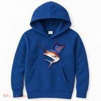 Wildlife Funky Sailfish Kids Hoodie thumb 0