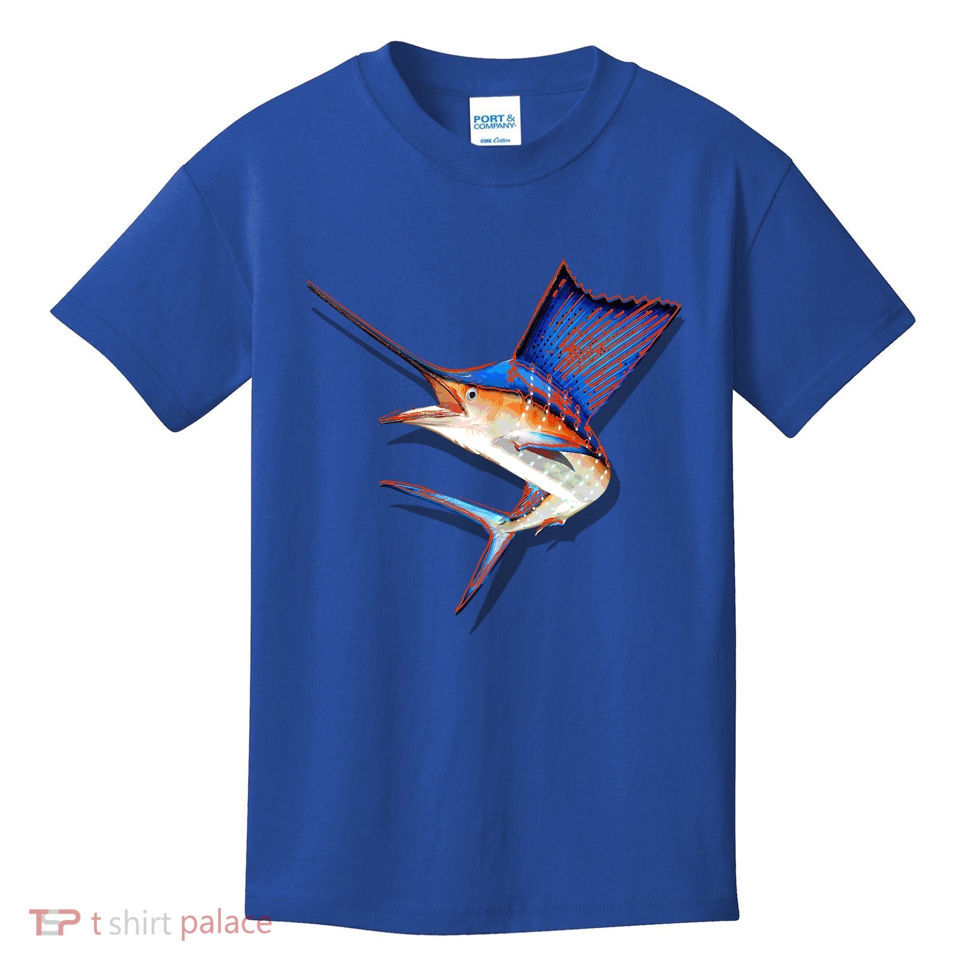 Wildlife Funky Sailfish Kids T-Shirt