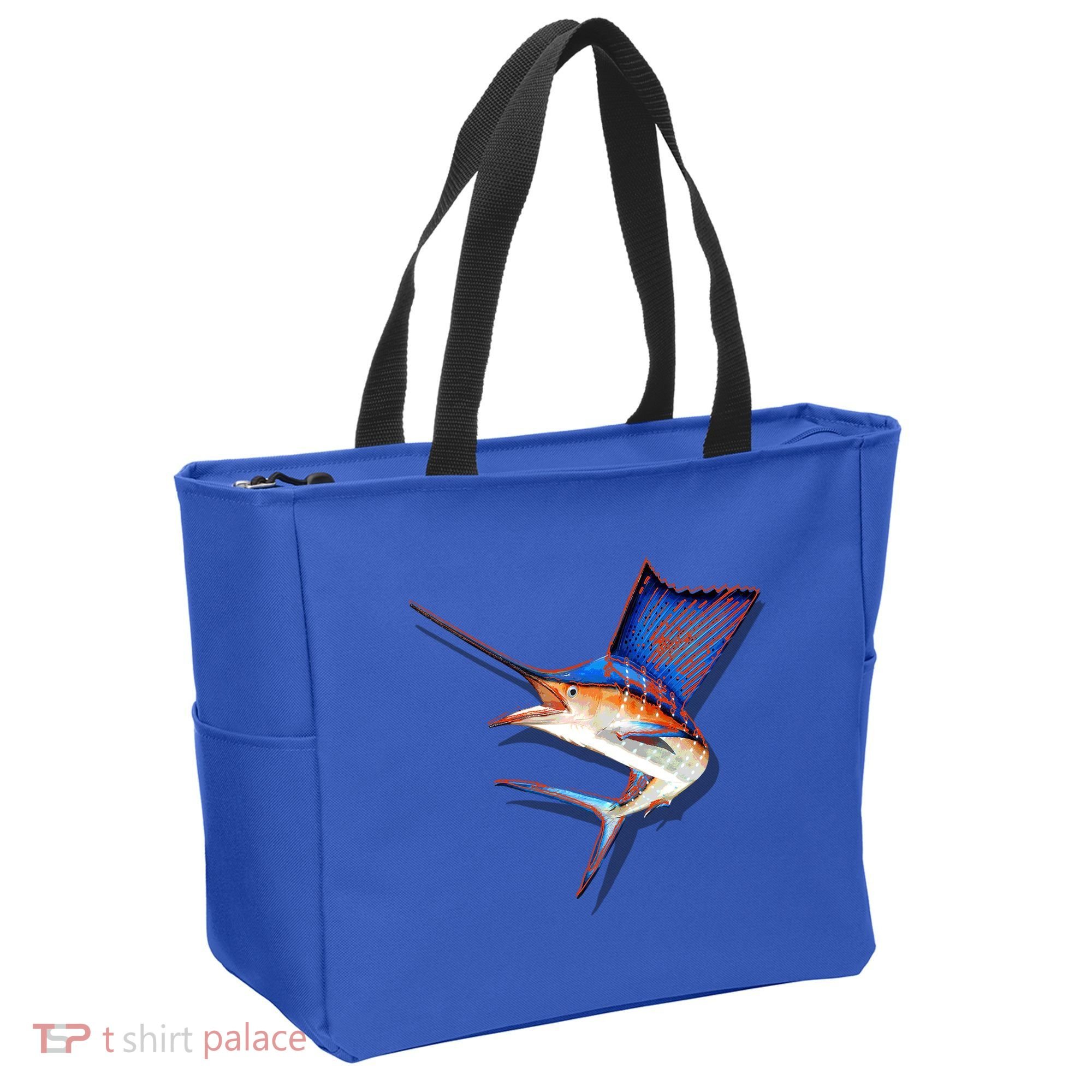 Wildlife Funky Sailfish Tote Bag