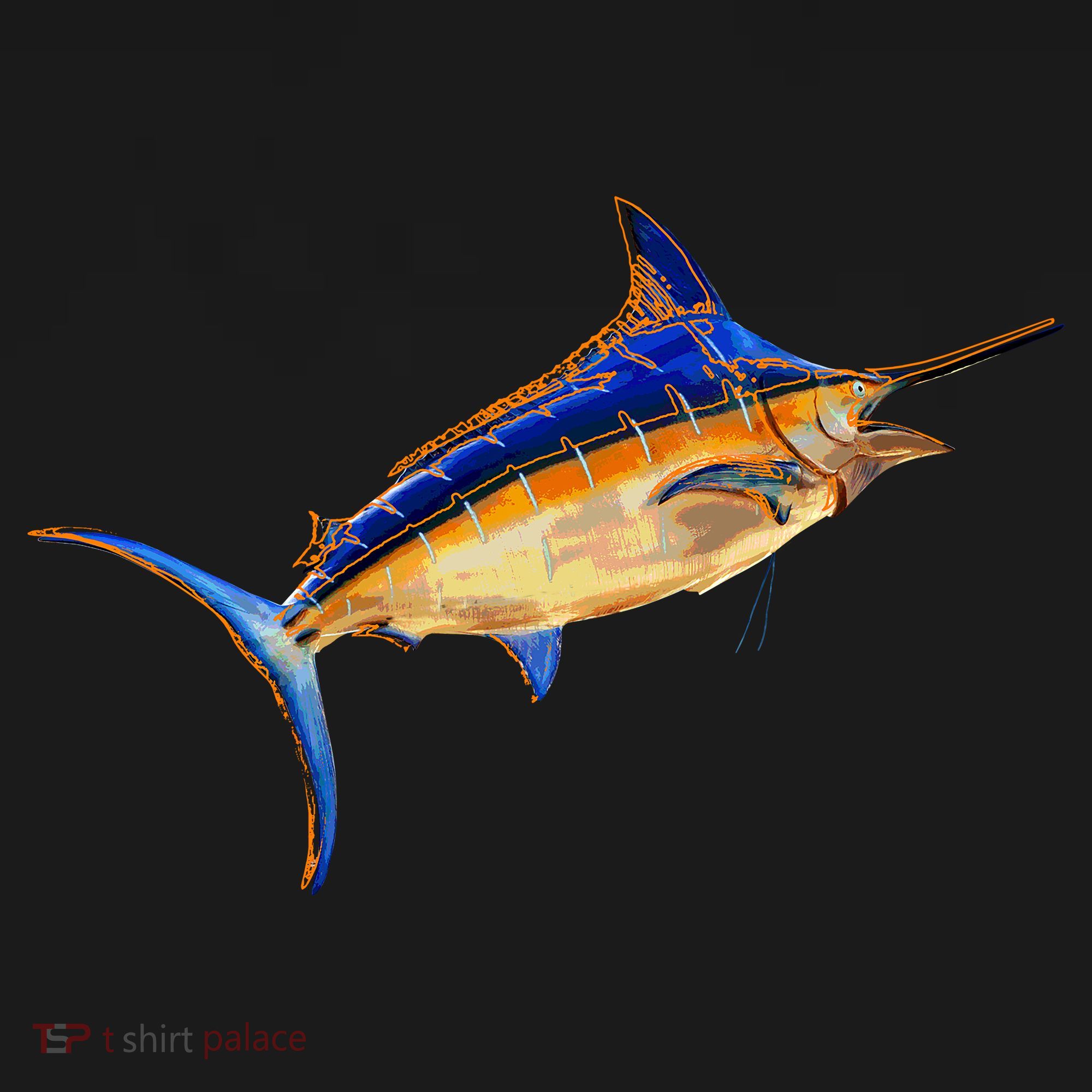 Wildlife Funky Swordfish Coaster
