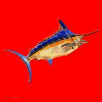 Wildlife Funky Swordfish Santa Hat thumb 1