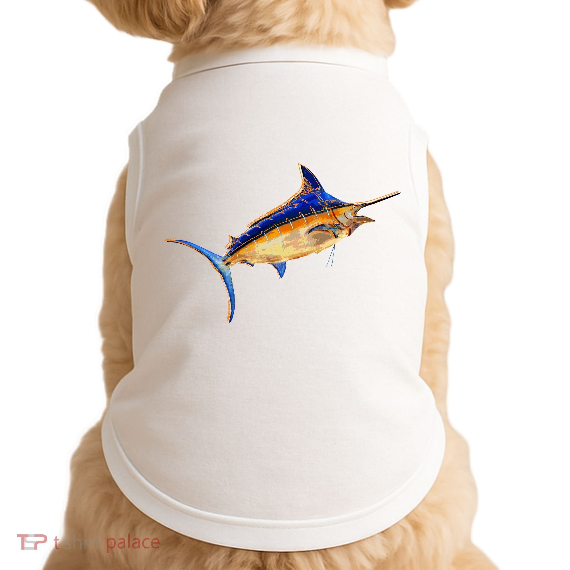 Wildlife Funky Swordfish Doggie Tank