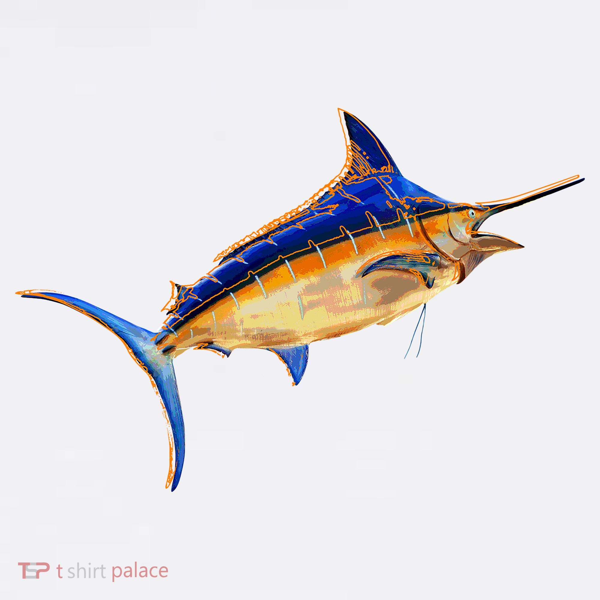 Wildlife Funky Swordfish Mousepad