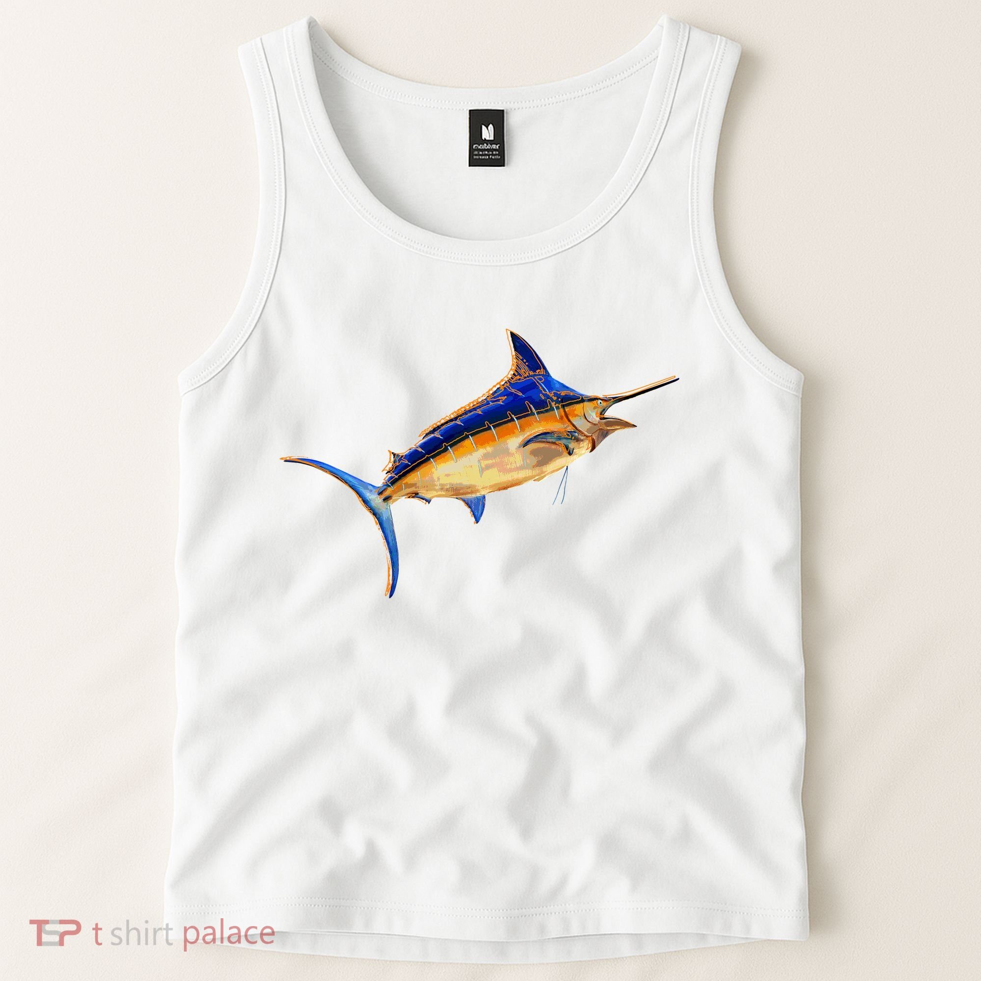 Wildlife Funky Swordfish Tank Top