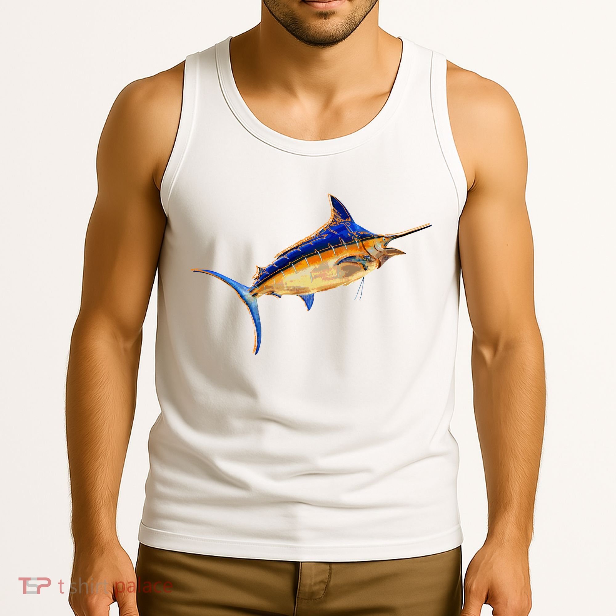 Wildlife Funky Swordfish Tank Top
