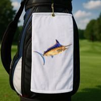 Wildlife Funky Swordfish Golf Towel thumb 2