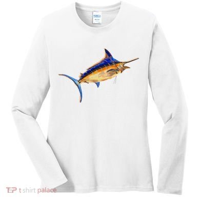 Wildlife Funky Swordfish Women's Long Sleeve Shirt