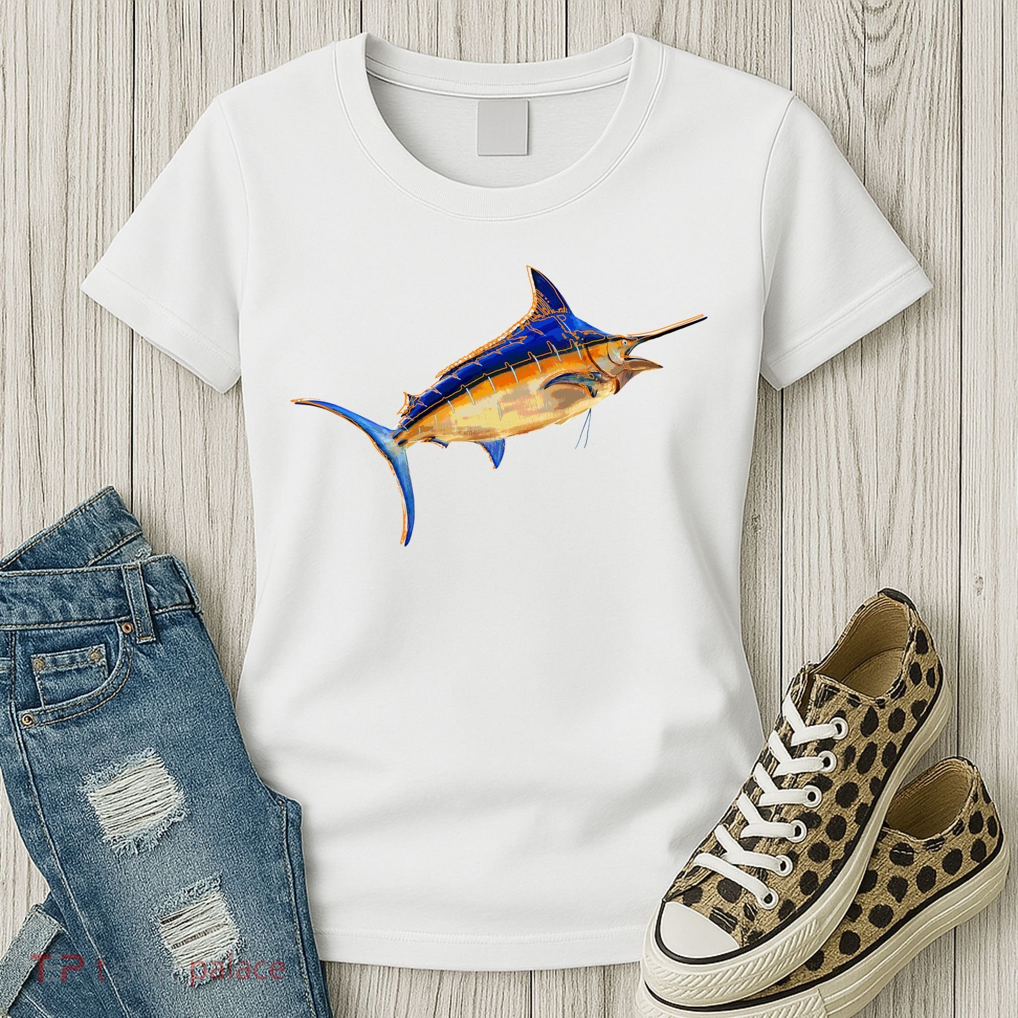 Wildlife Funky Swordfish Women's T-Shirt