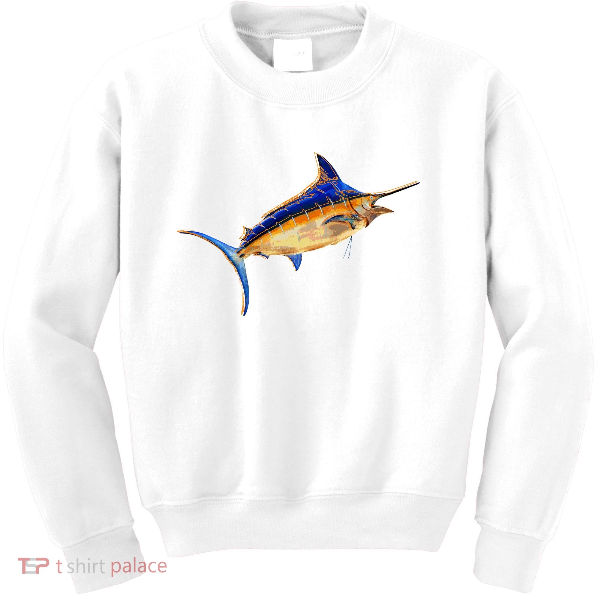 Wildlife Funky Swordfish Kids Sweatshirt