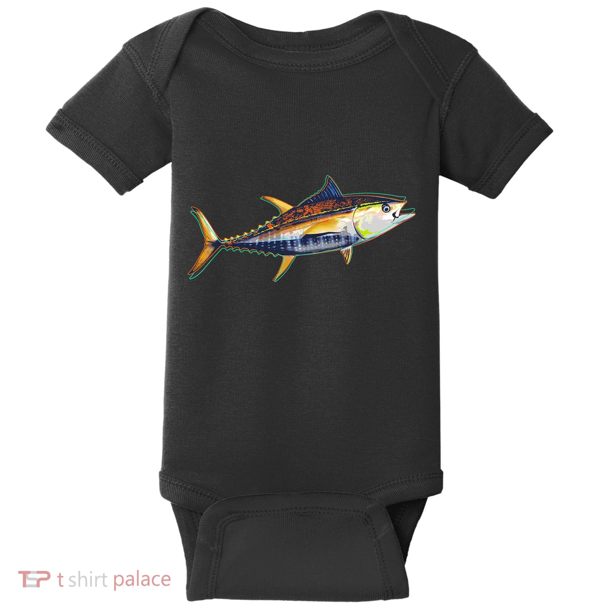 Wildlife Funky Tuna Baby Bodysuit