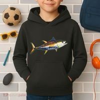 Wildlife Funky Tuna Kids Hoodie thumb 2