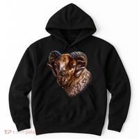 Wildlife Ram Stare Hoodie thumb 0