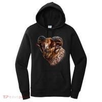 Wildlife Ram Stare Women's Hoodie thumb 0