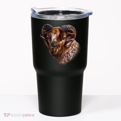 Wildlife Ram Stare Tumbler
