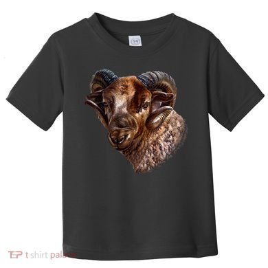 Wildlife Ram Stare Toddler T-Shirt