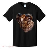 Wildlife Ram Stare Kids T-Shirt thumb 0
