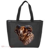 Wildlife Ram Stare Tote Bag thumb 0