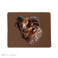 Wildlife Ram Stare Mousepad thumb 0