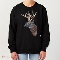 Wildlife The Boss Deer Head Women's Sweatshirt thumb 0
