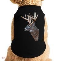 Wildlife The Boss Deer Head Doggie Tank thumb 0