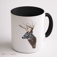 Wildlife The Boss Deer Head Coffee Mug thumb 1