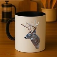 Wildlife The Boss Deer Head Coffee Mug thumb 4