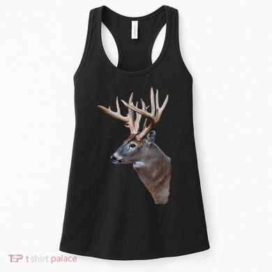 Wildlife The Boss Deer Head Women's Tank Top