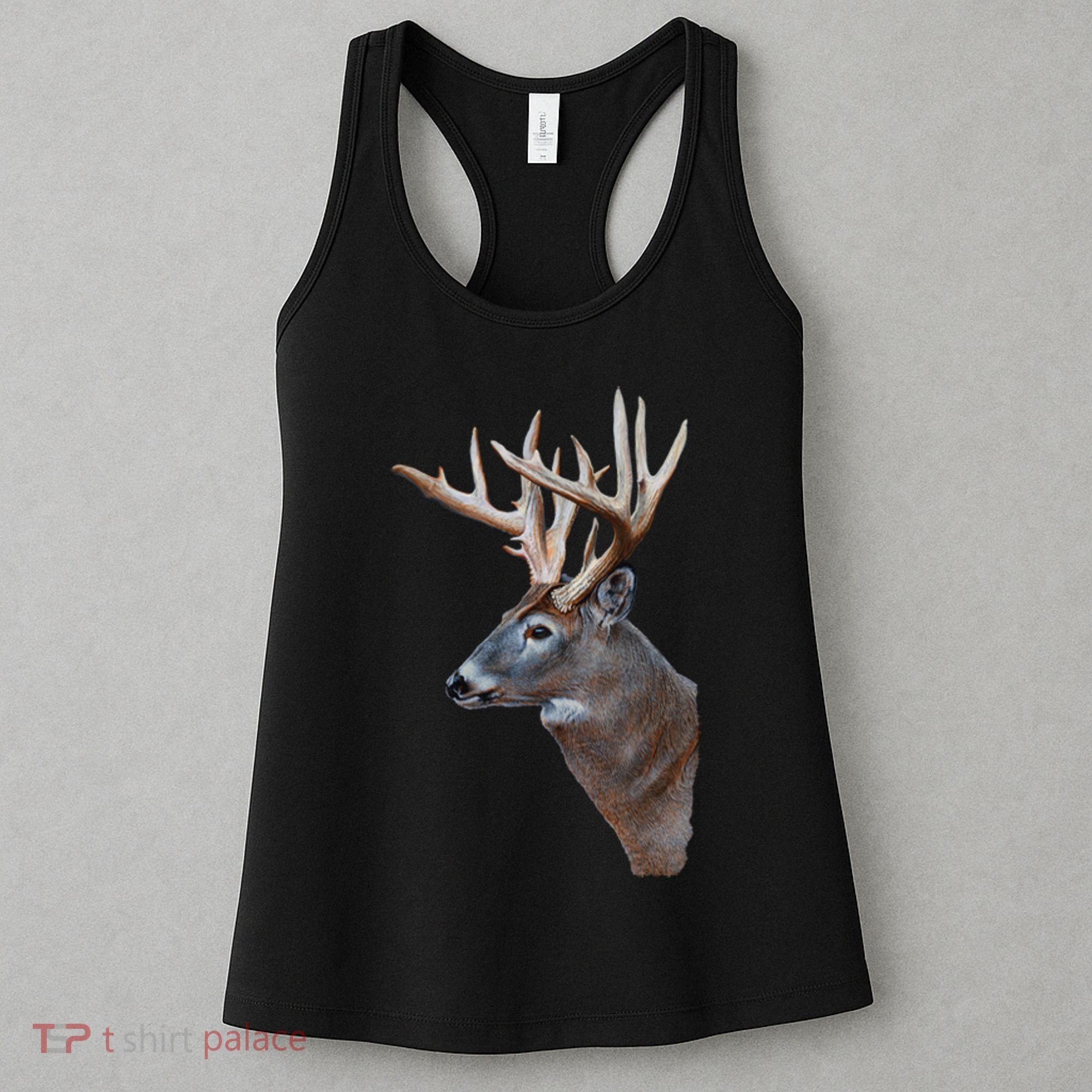 Wildlife The Boss Deer Head Women's Tank Top