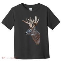 Wildlife The Boss Deer Head Toddler T-Shirt thumb 0